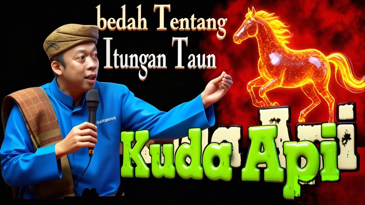 KH HASAN WAHYUDIN BEDAH TENTANG TAUN KUDA API