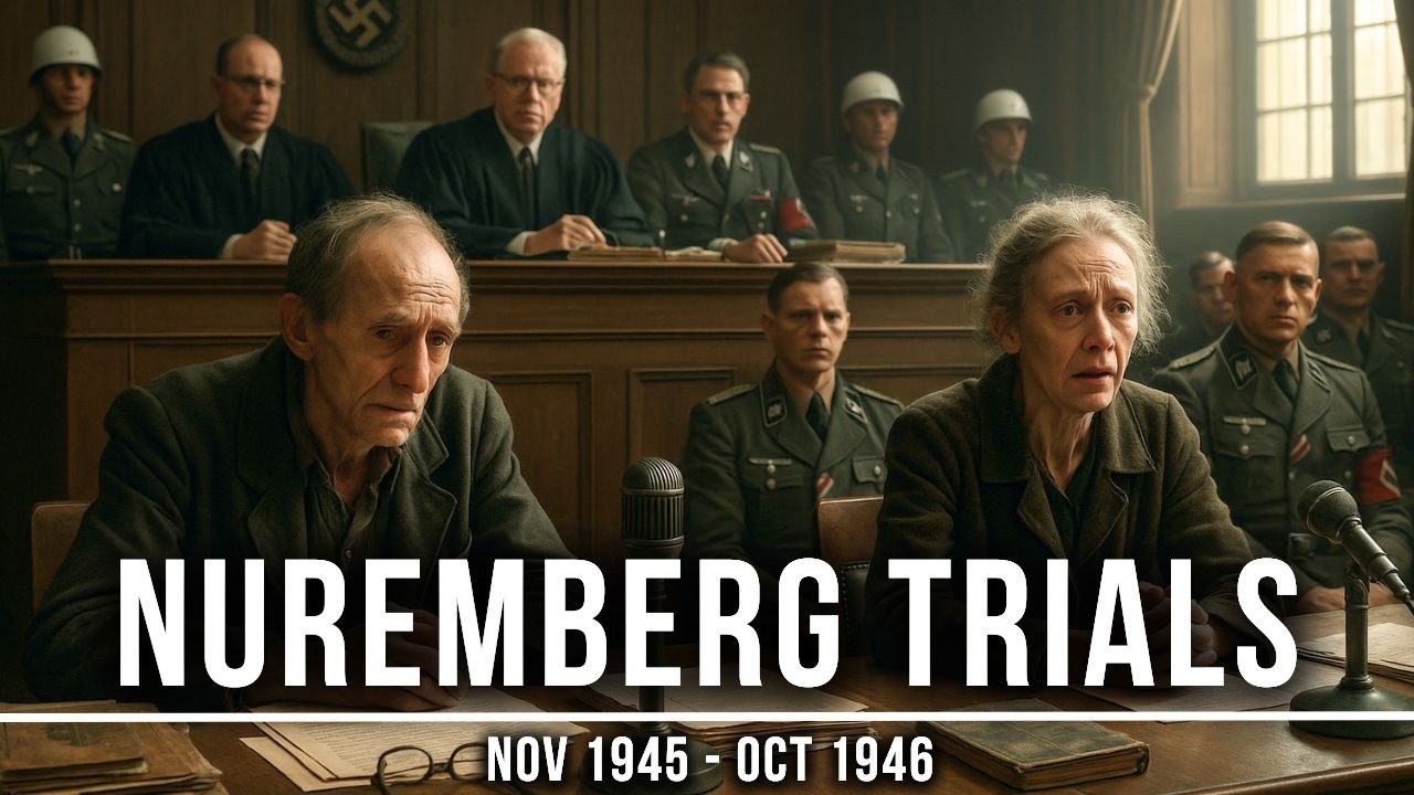 Fall Asleep To | The ENTIRE History of the Nuremberg Trials | Nazi Crimes WW2 | Relaxing Documentary