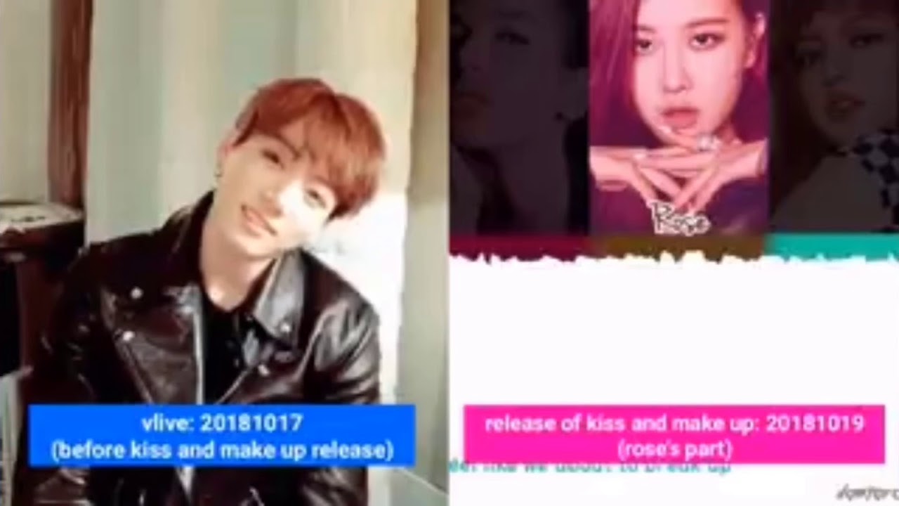 BTS Jungkook - BLACKPINK Rosé / SleeplessNight (Rosekook Moments)