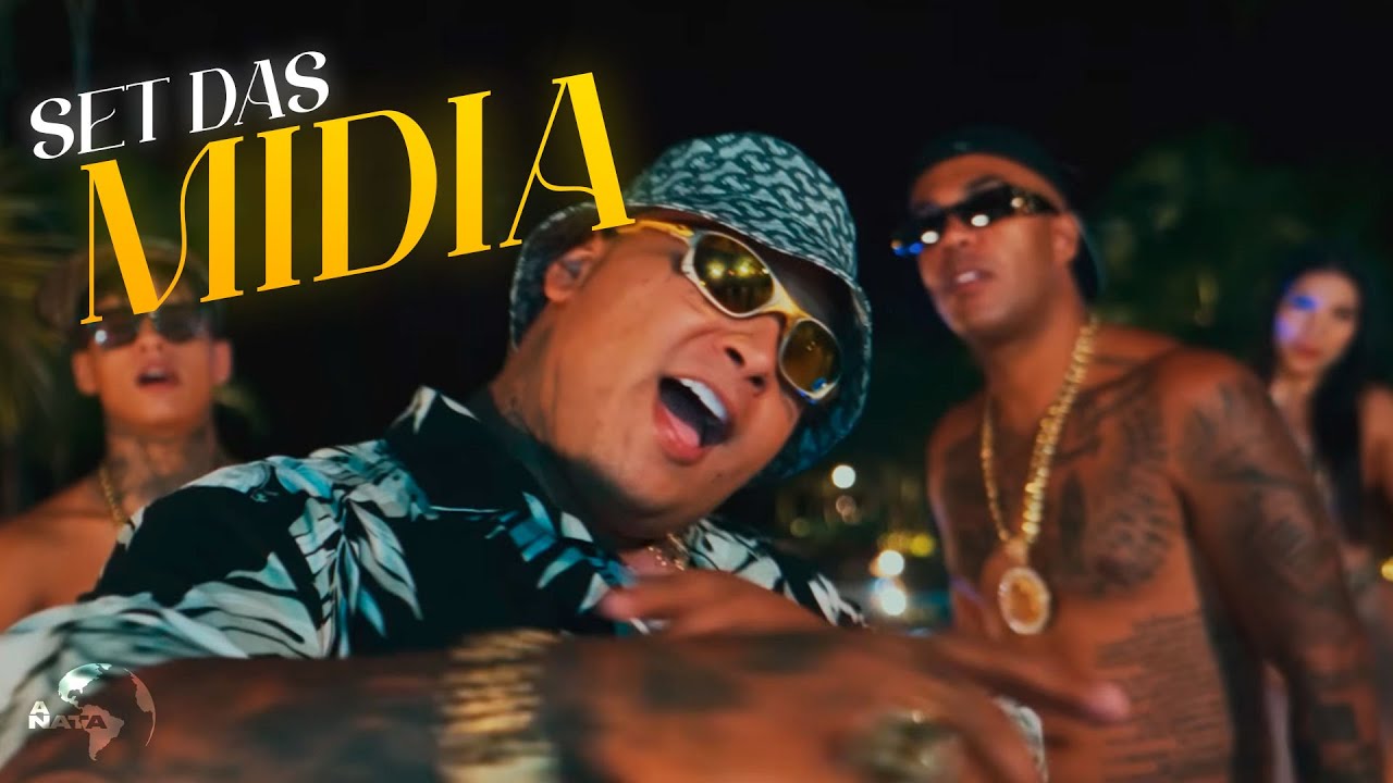 SET DAS M&Iacute;DIA - MC Neg&atilde;o Original, MC Ryan SP, MC IG, MC Cebezinho, MC Tuto