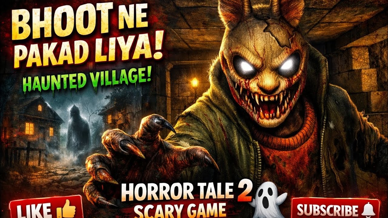 HORROR TALE 2 👻 | Haunted Village Mein Phas Gaya 😱 Full Horror Gameplay  #games #herror #gameplay 