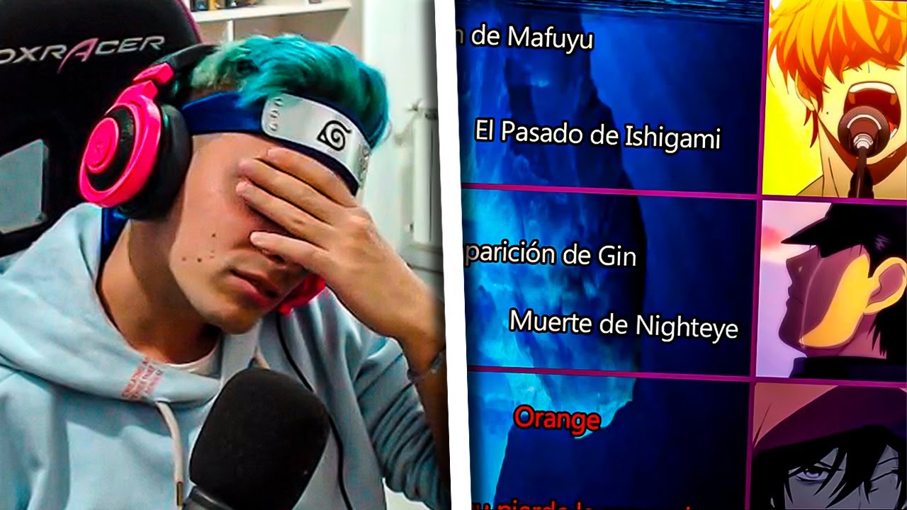 REACCIÓN a ICEBERG de MOMENTOS más TRISTES del ANIME