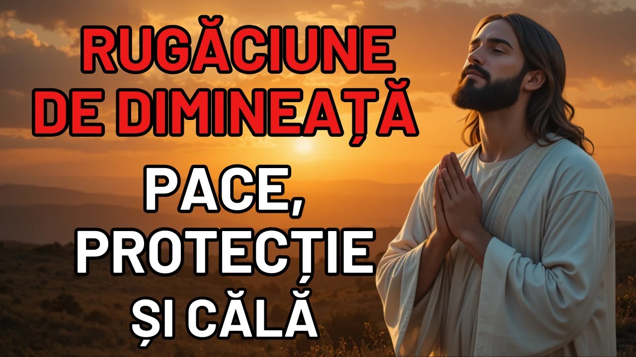 ÎNAINTE DE A IEȘI DIN CASĂ, FĂ ACEASTĂ RUGĂCIUNE PUTERNICĂ DE DIMINEAȚĂ | PACE, PROTECȚIE ȘI CĂLĂ