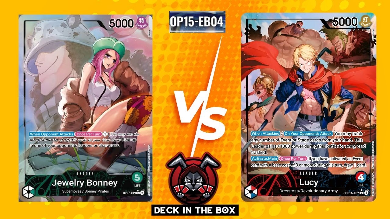 OP15+EB04 One Piece Local Tournament Green Bonney vs Lucy