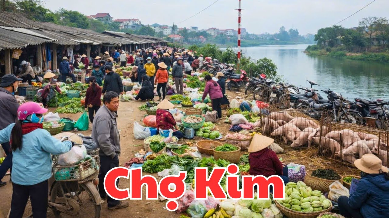 Khám Phá Phiên Chợ Cổ Kính Nhất Bắc Ninh Những Ngày Cuối Năm.