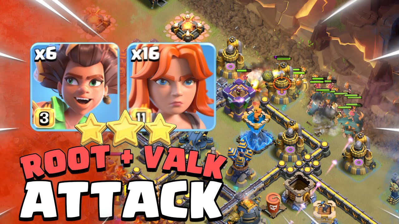 Th18 Attack | Easy 3-Star Any Base With Root Rider in Clash of Clans