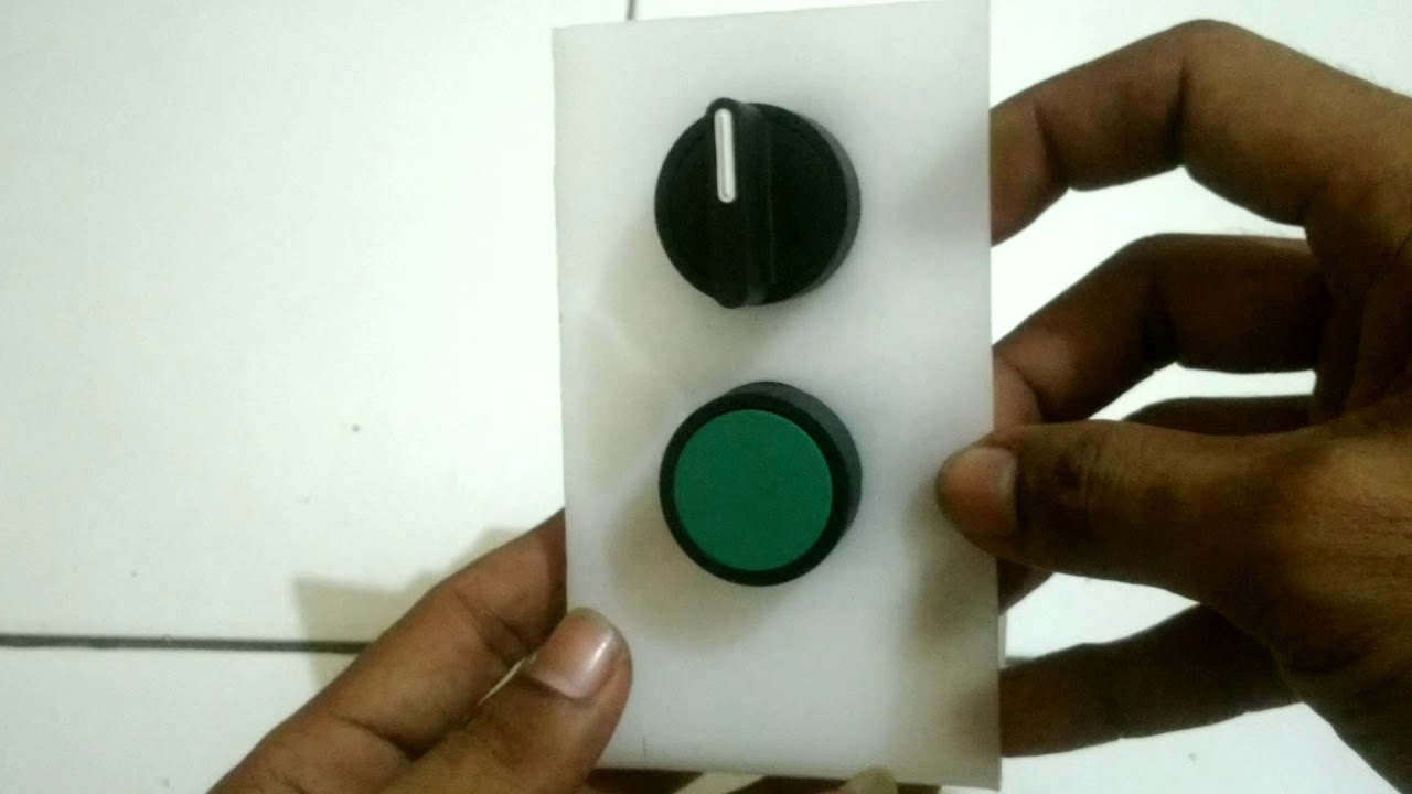 Cara bongkar pasang phusbutton dan slector switch