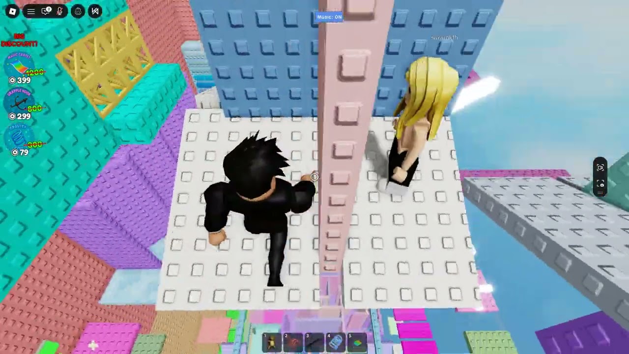 Happy Tower Obby | Background Gameplay No Copyright | No Commentary | Free for use