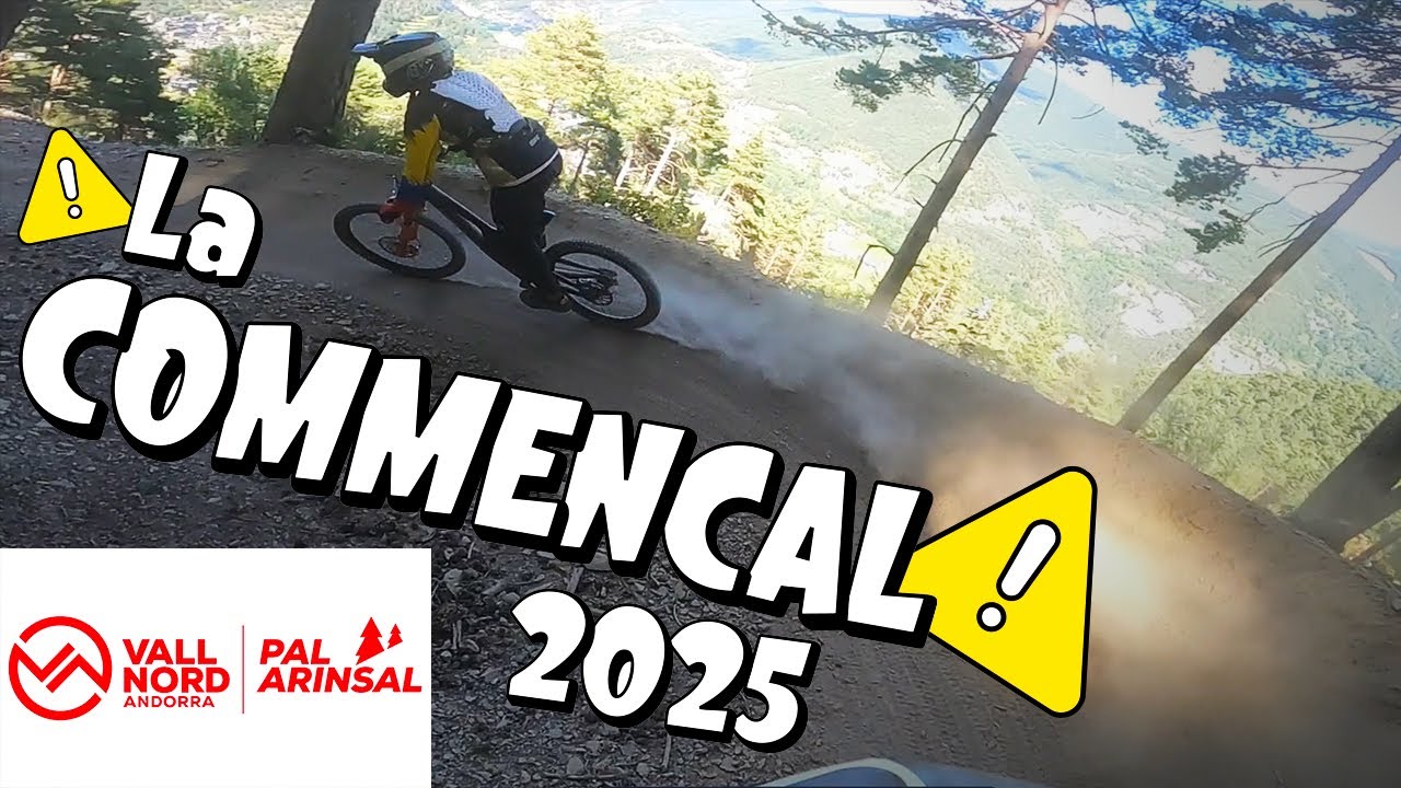 Pista de MTB/BTT LEGENDARIA de PAL ARINSAL (VALLNORD) bikepark, Andorra, a tres horas de Barcelona.