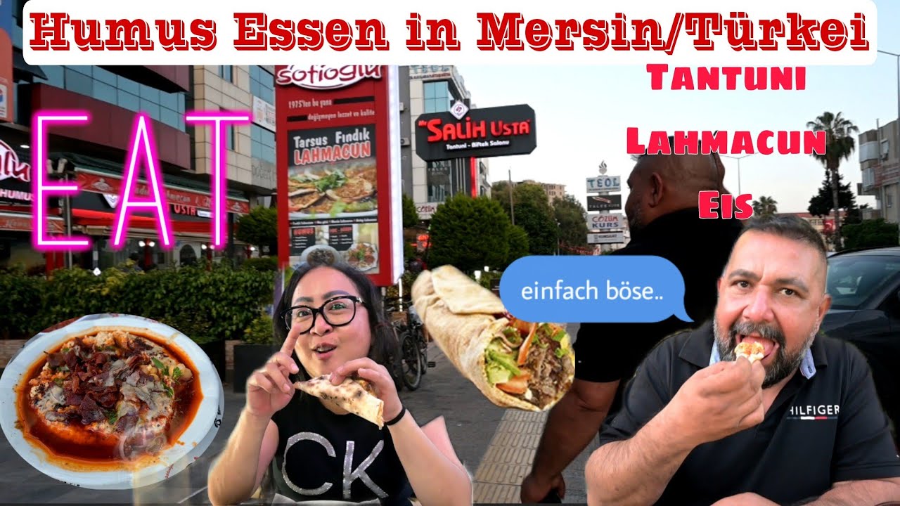 Beste Humus in der Türkei?? Dumanis testen..Hammer Preis, Mersin,land und Leute..