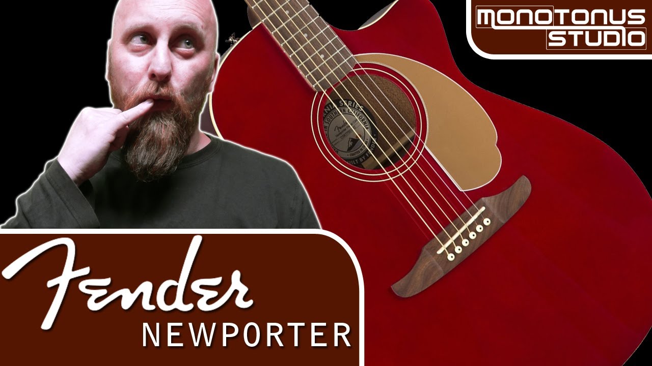 Fender Newporter Player - Unboxing und Test. Eine tolle Westerngitarre! (CH-Deutsch)