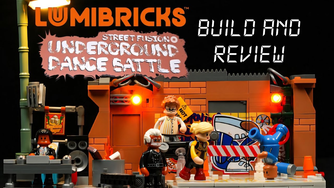 Lumibricks Underground Dance Battle-F9069- Build and Review-Can LEGO Do This?