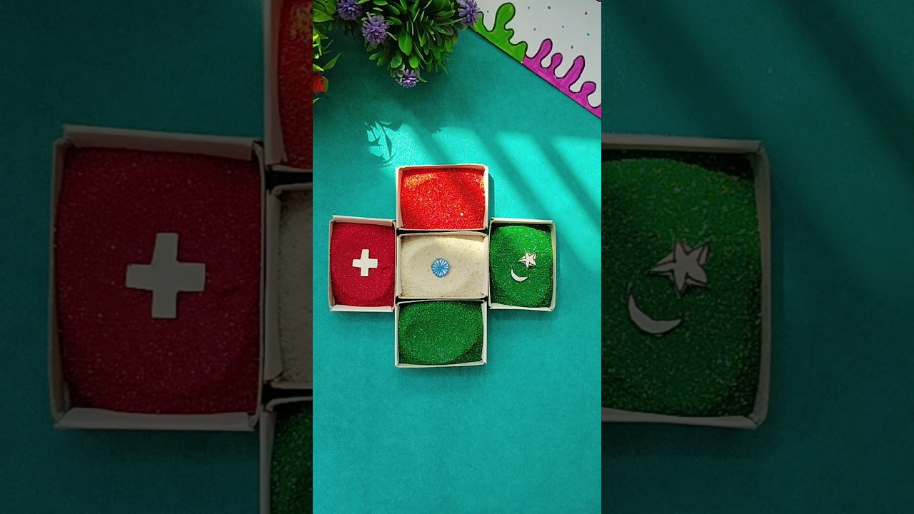 India🇮🇳, Switizerland🇨🇭, Pakistan🇵🇰 flag drawing... #flagdrawing #independenceday #youtubeshorts
