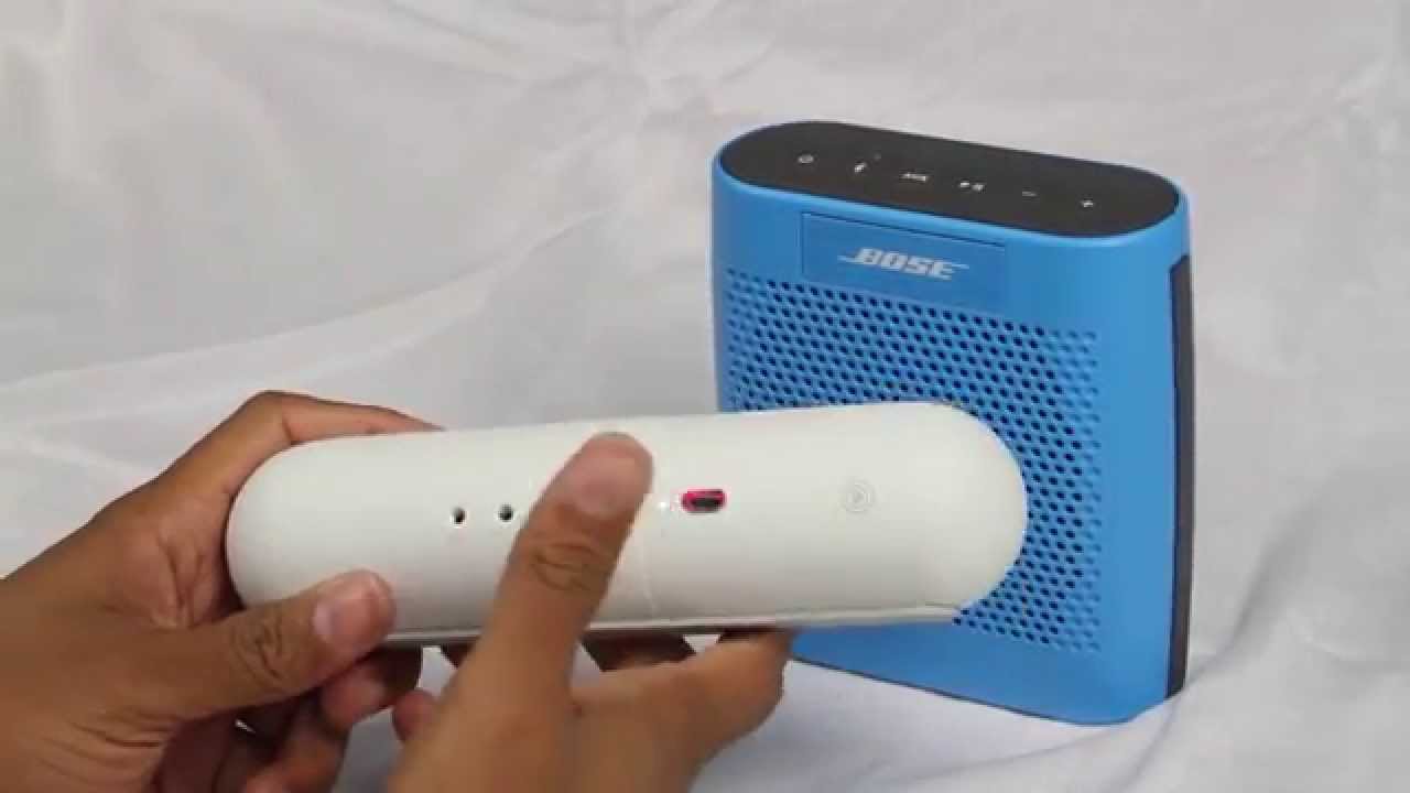 Beats Pill 2.0 vs Bose Soundlink Color (NEW Best Bluetooth Speaker Under $200)​​​ | H2TechVideos​​​