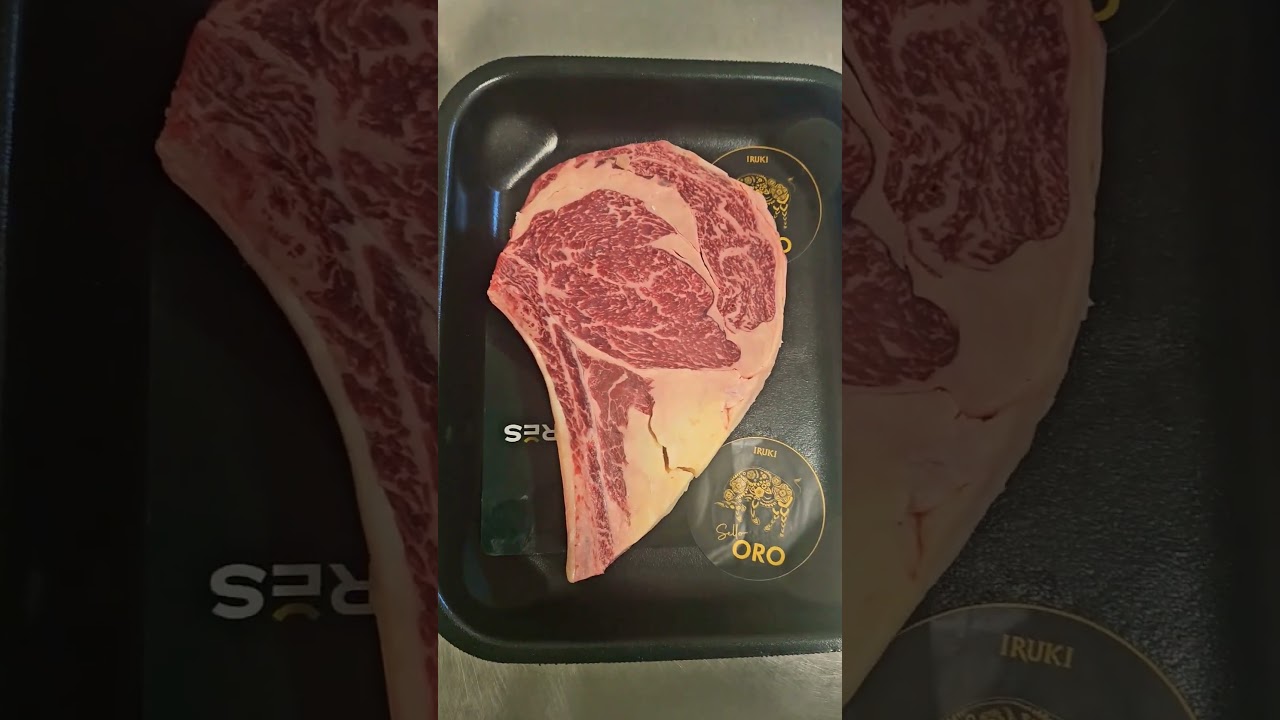 CHULETON IRUKI ORO #LOMO #VACA #MADURADO #AMAZING #ELEGANT