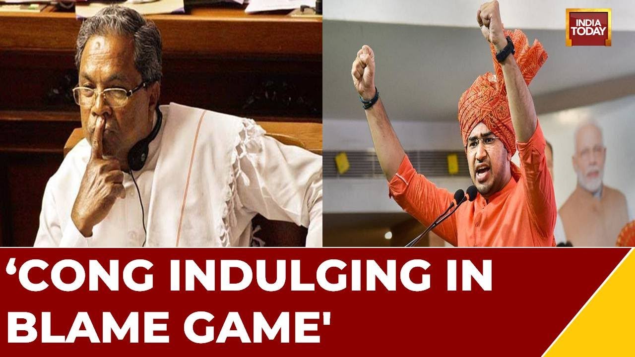 'Cong Unable To Fulfill Guarantees, Cong Indulging In Blame Game': BJP Slams Congress In Karnataka