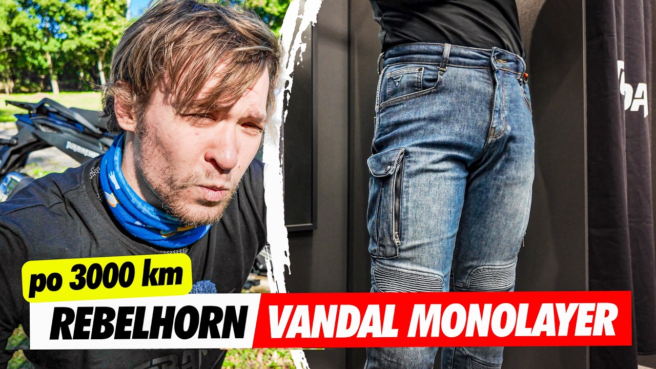 Rebelhorn Vandal Monolayer - Jeansy motocyklowe bez wad?