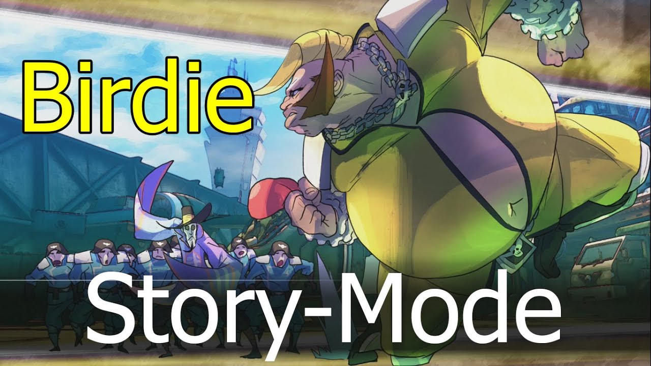 Street Fighter V - Birdie Story Mode (Cutscenes Only)