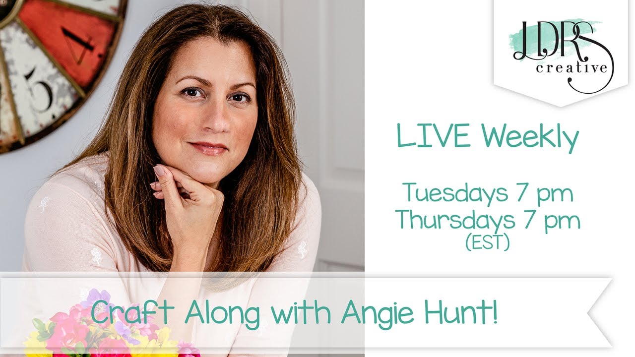 Craft Along with Angie Hunt - Birthday Cards!