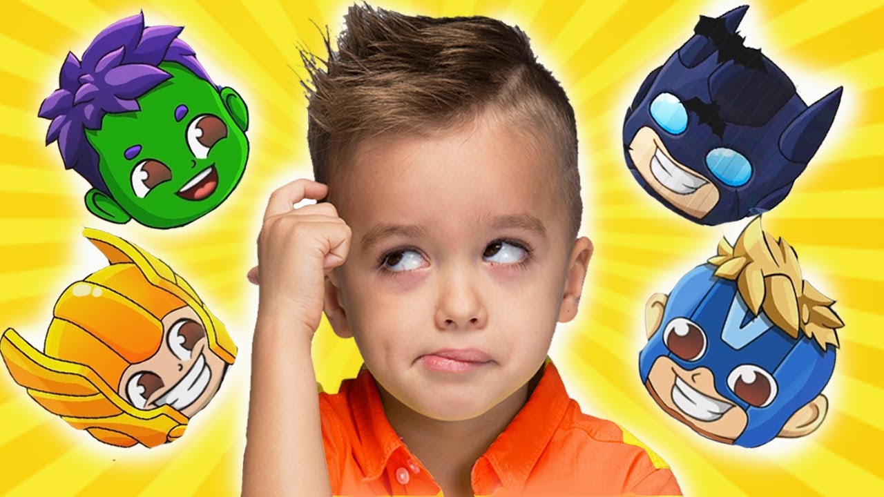 Влад и Никита превращаются в супергероев