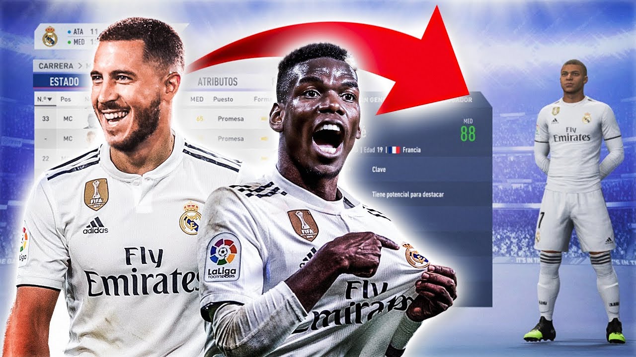 ESTOS SON LOS FICHAJES QUE HARÍA en el MADRID - MODO CARRERA REAL MADRID CAP.2