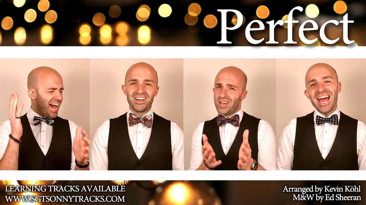 Perfect (Ed Sheeran) - A cappella Quartet by Sonny Vande Putte