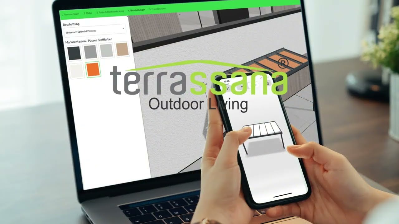 Blendfrei durch den Sommer: Das Unterglasplissee f&uuml;r dein Terrassendach | Terrassana