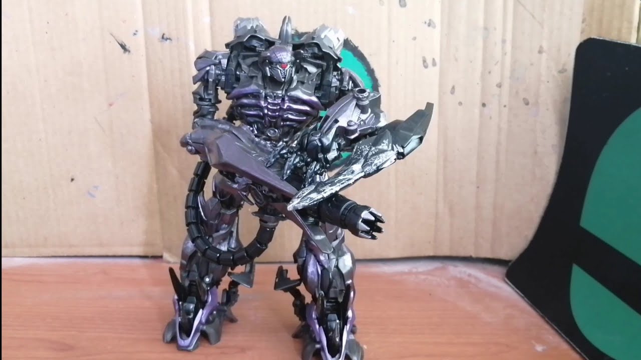 Transformers Studio Series 56 Shockwave Dark of the Moon Leader Unboxing y Review en español
