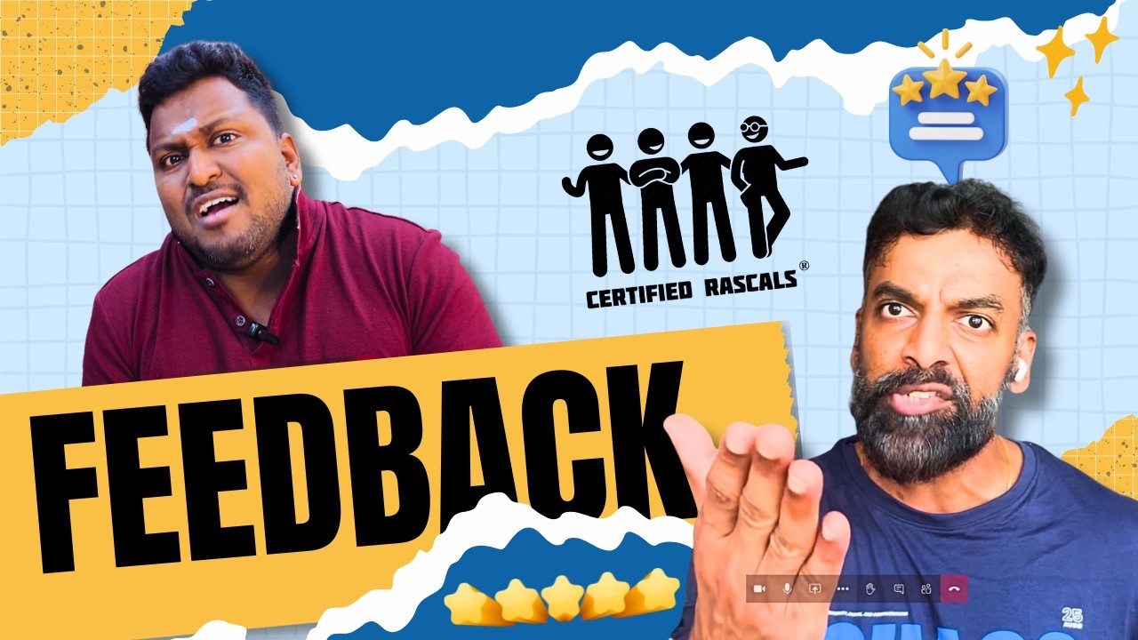 Feedback 😄| Certified Rascals