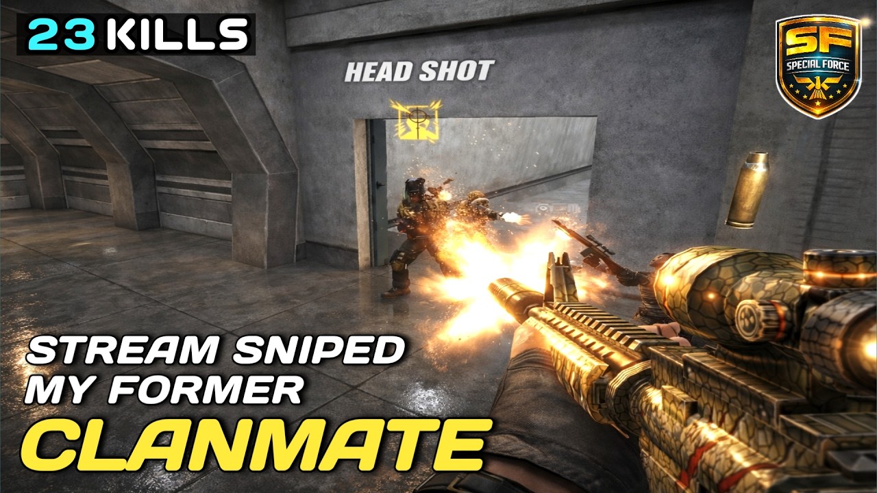 I STREAM SNIPED my Former Clanmate! 😆 | Special Force Rush #sfrush #sfonline