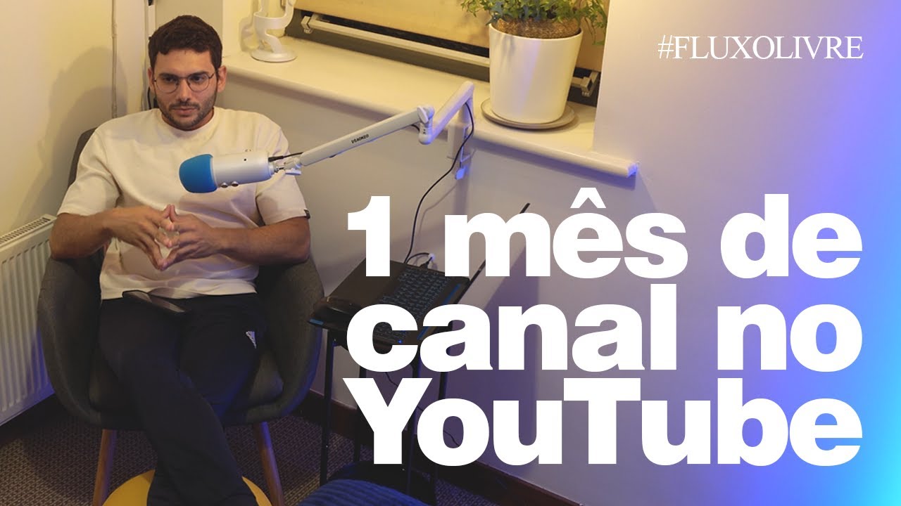 porquê começar no YouTube é uma ideia brilhante, mesmo que ninguém assista | FLUXO LIVRE #001