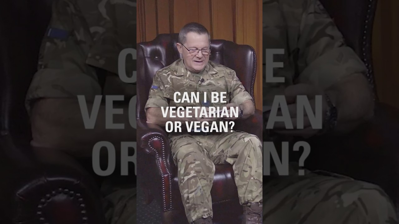 Can I be vegetarian/vegan? -Myth Busting: Army Edition #britishsoldier #britisharmy #armyfood