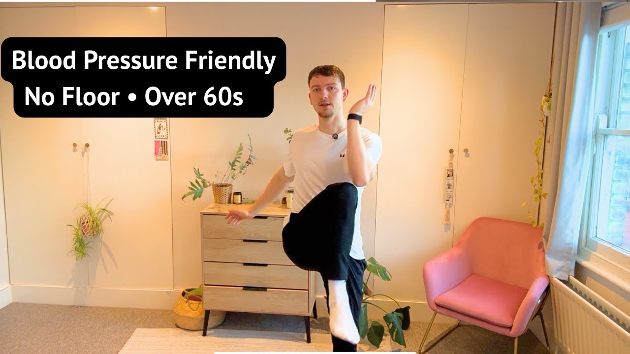 14-Minute Heart-Safe Home Workout for Over 60s | BP Med Friendly, Low Impact, No Floor