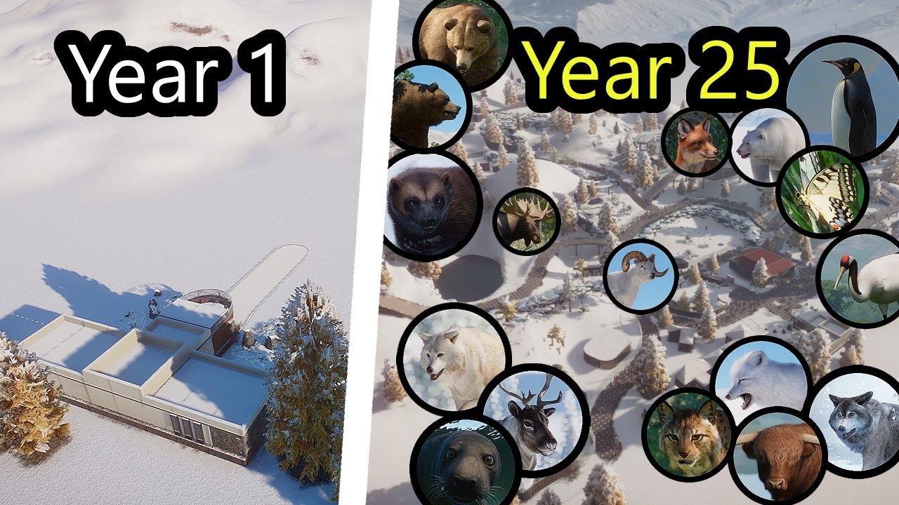 Я потратил 25 лет на создание зоопарка в тундре в Planet Zoo | Planet Zoo