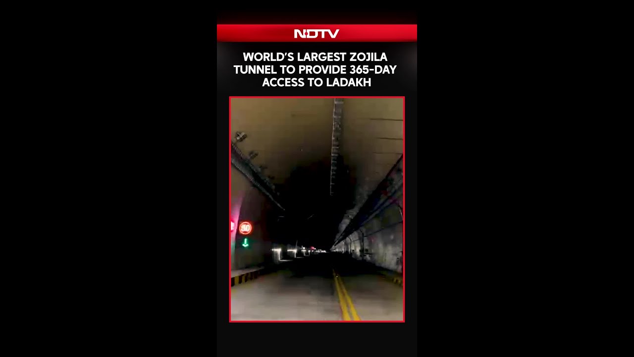 Zojila Tunnel: India&rsquo;s Mega Project To End Ladakh&rsquo;s Winter Isolation