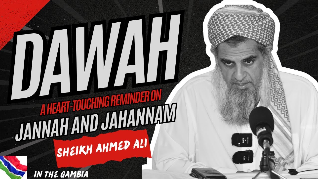 Sheikh Ahmed Ali in The Gambia  Day 1