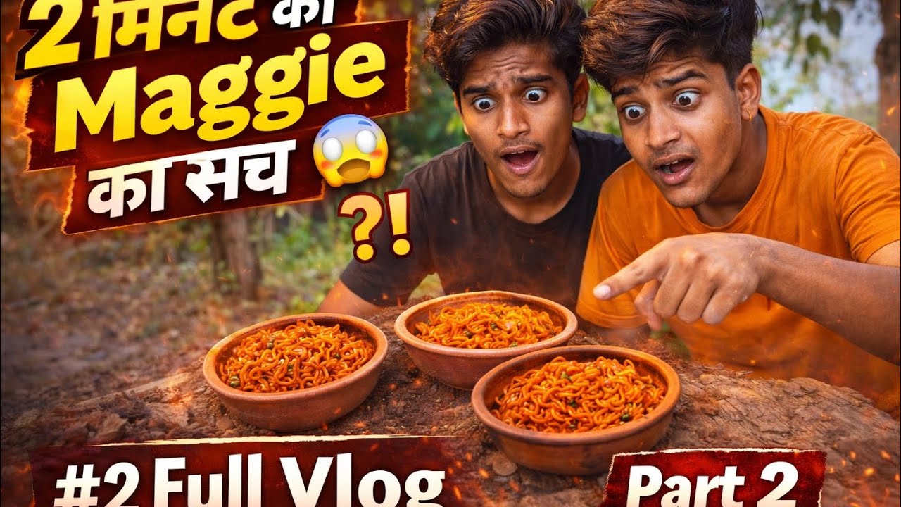2 Minute Ki Maggie 2 Ghante Me 😱 | Part 2 | My First Vlog