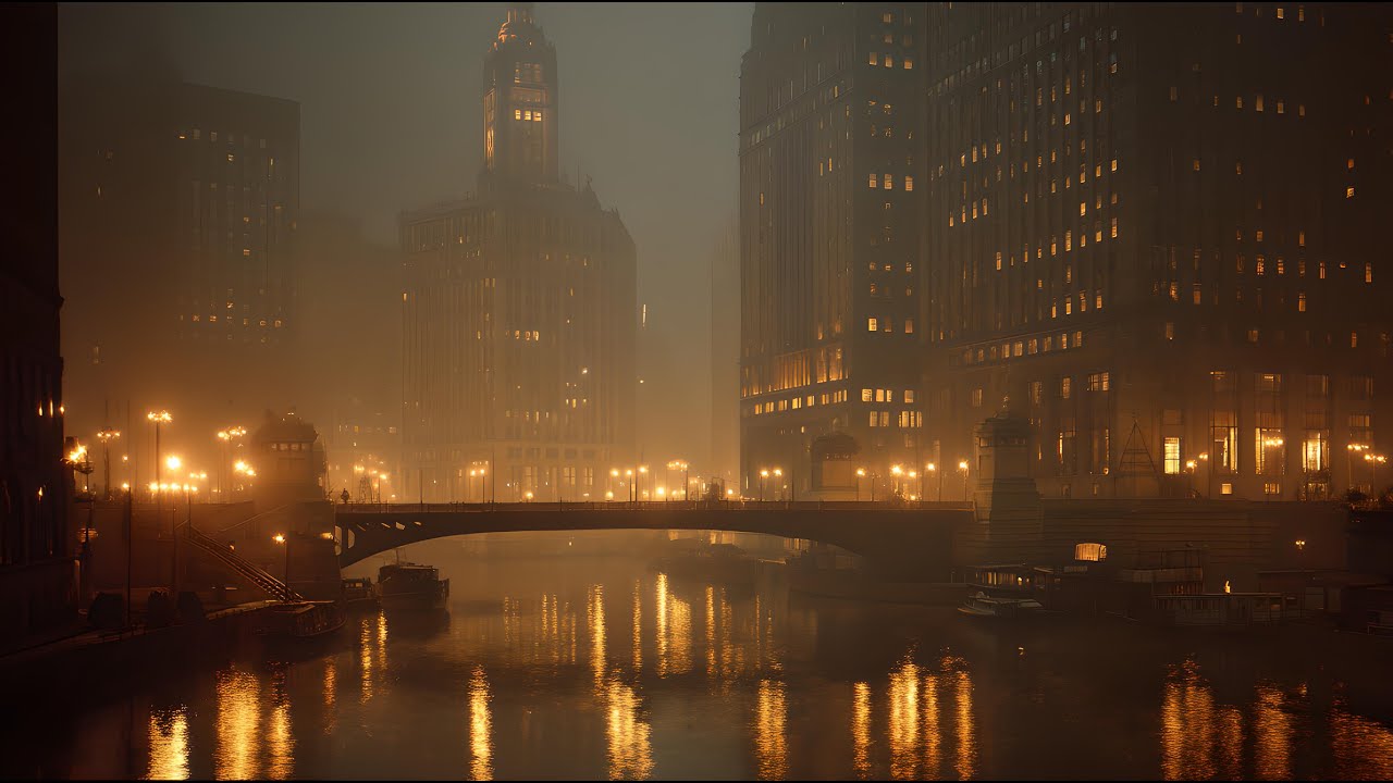 Chicago R&B Vibes – Enigmatic Night Reflections - Urban Serenity