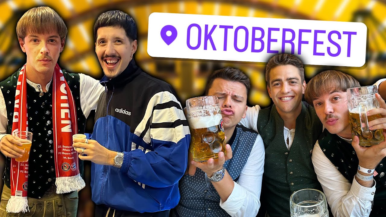 Erstes mal am OKTOBERFEST & nüchtern am FC Bayern Spiel 🍺🥨