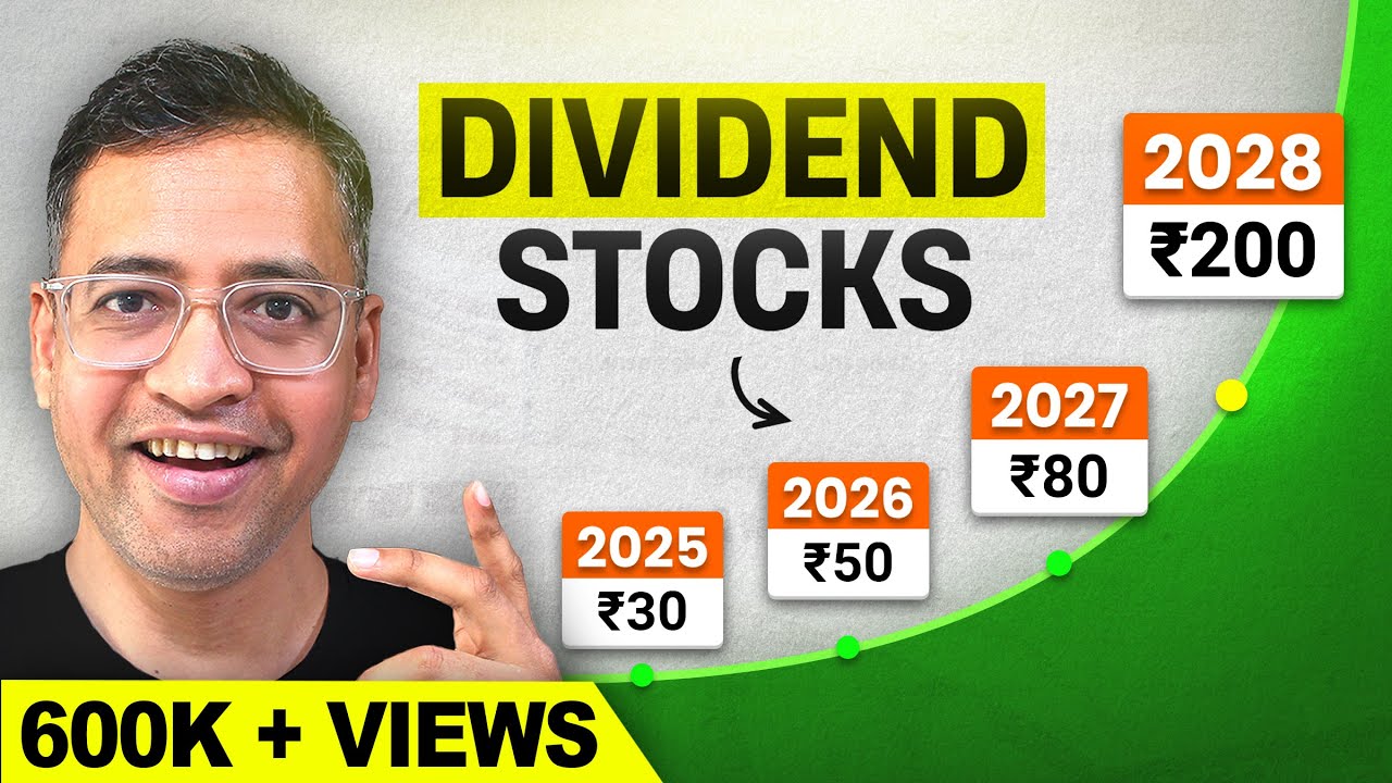 Magic of DIVIDEND Stocks that NO ONE told you - GROW your WEALTH Now!! - Rahul Jain