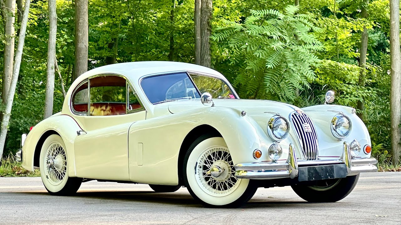 1957 Jaguar XK140 FHC Fixed Head Coupe SOLD AT CHICAGO CAR CLUB