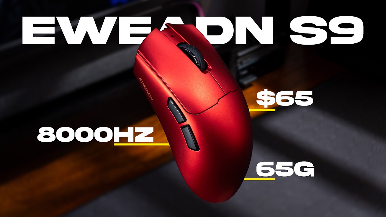 Budget Razer Viper V3 Pro - EWEADN S9 Ultra Gaming Mouse Review