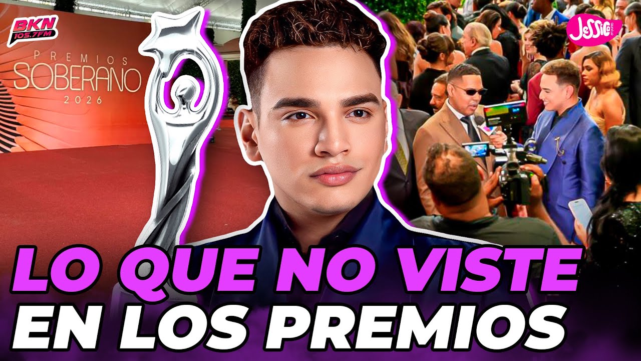 MOISÉS SALCE EN EXCLUSIVA HABLA SOBRE PREMIOS SOBERANO 2026 