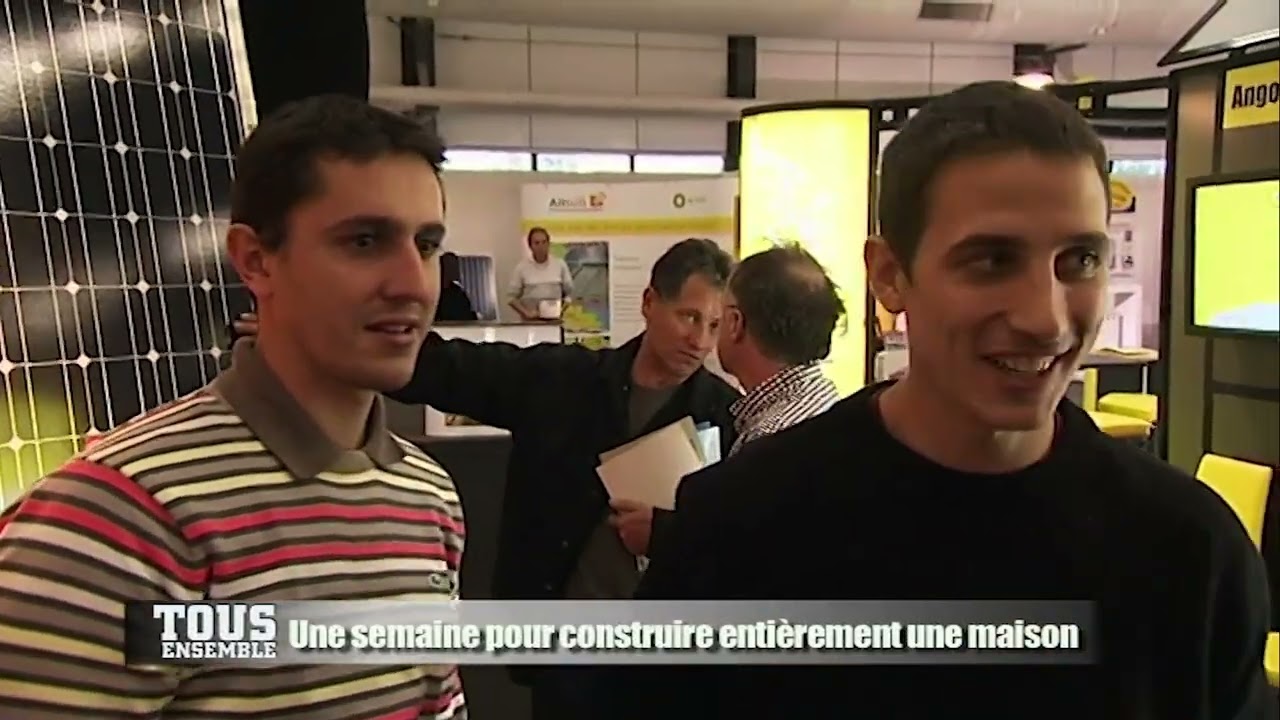 Une semaine pour construire entièrement une maison 🏠