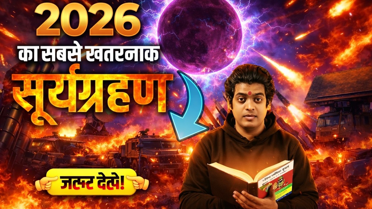 2026 साल का पहला  सूर्यग्रहण… बड़ा खतरा ! विनाश की गारंटी या कोरी अफवाह? 2026 Solar Eclipse