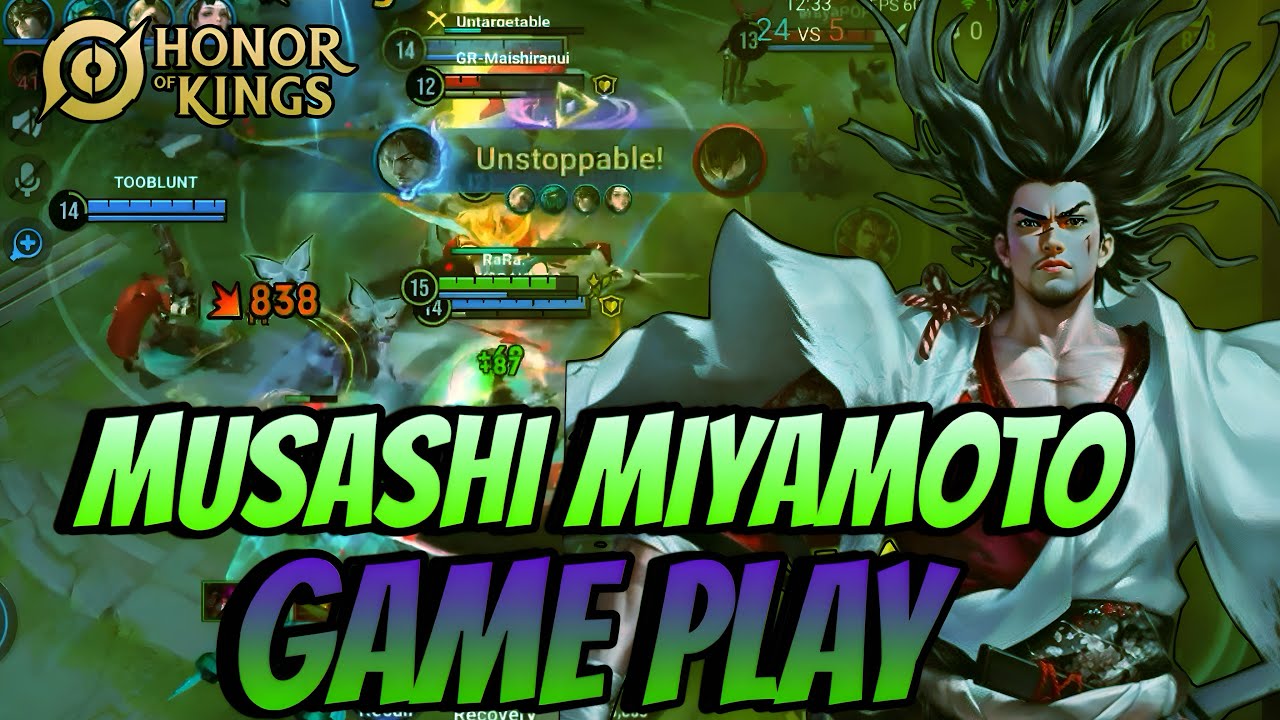 Musashi Miyamoto = Quick Win! Team Destroyed the Enemy!