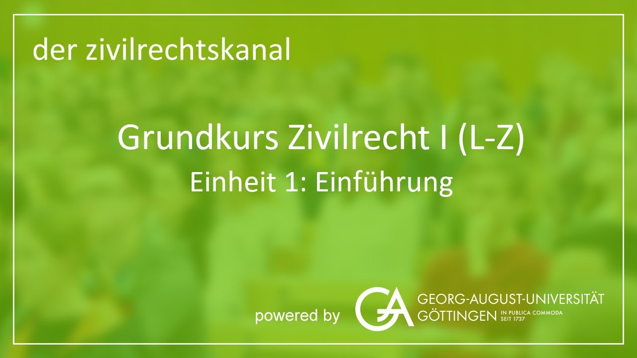 Folge 1: Einführung