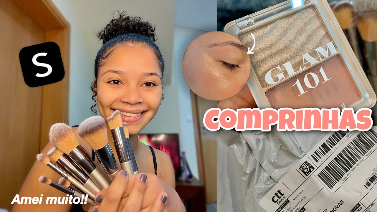 ABRINDO COMPRAS DA SHEIN| acessórios e maquiagem