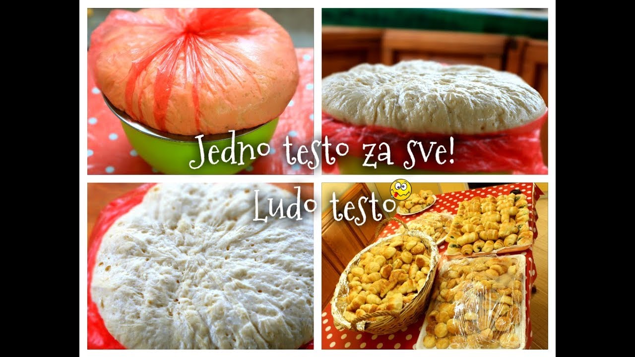Ludo testo - Za sve vrste peciva - Crazy Dough - Škola kuvanja
