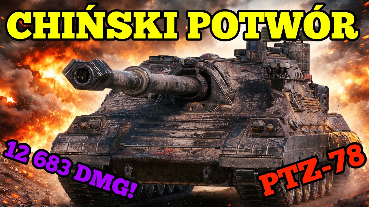 Chiński mistrz burzak&oacute;w! Ares na dwa strzały! - PTZ-78